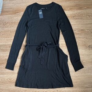 New! Abercrombie & Fitch cozy knit long sleeve sweater dress, size XST tall